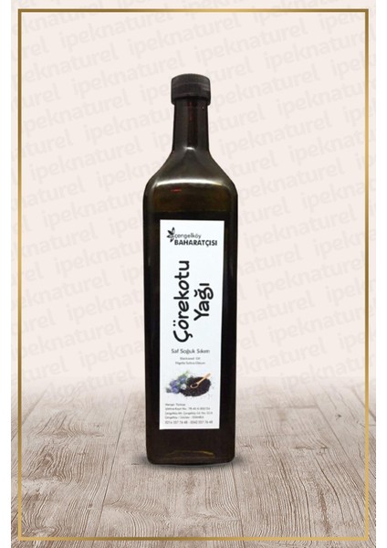 Çörekotu Yağı Soğuk Sıkım Nigella Sativa 1000 ml