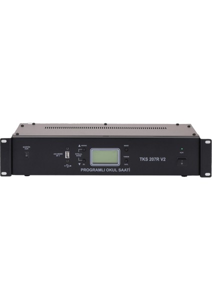 West Sound Tks 207 R V2 Akıllı Okul Zil Saati (Rack Tipi)