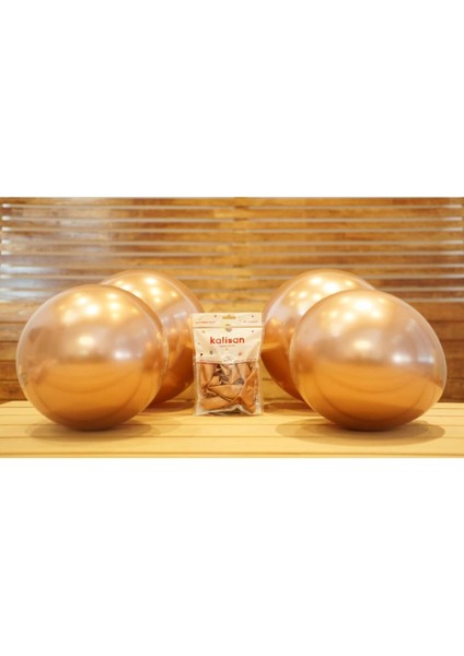 Partipan Rose Gold Krom Balon 50 Adet