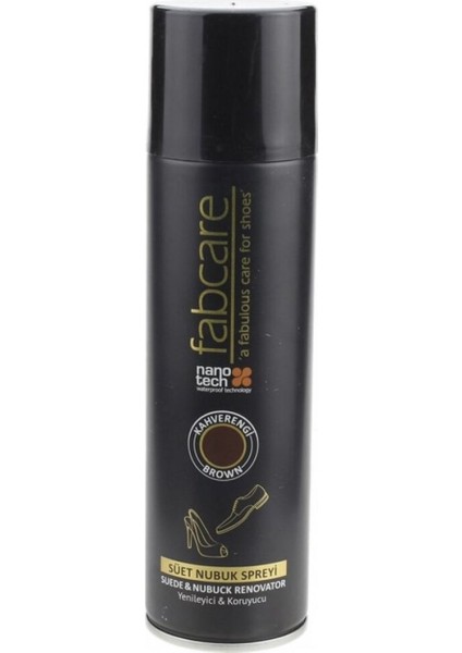 Süet&nubuk Sprey Ayakkabı BOYASI-250ML - Kahve