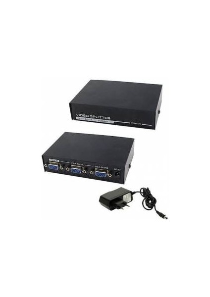VGA Çoklayıcı Splitter 2 Port Hadron HD220