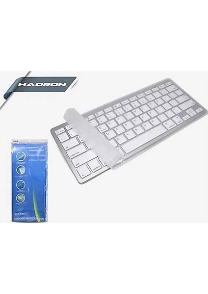 Klavye Koruyucu Silikon 15,6 Inc Laptop Notebook Dizüstü Pc Bilgisayar HD3217 Şeffaf HD3217