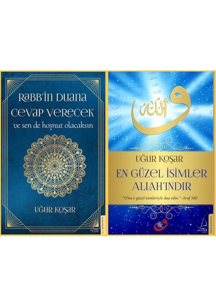 Rabb'in Duana Cevap Verecek - En Güzel Isimler Allah'ındır - Uğur Koşar 2 Kitap
