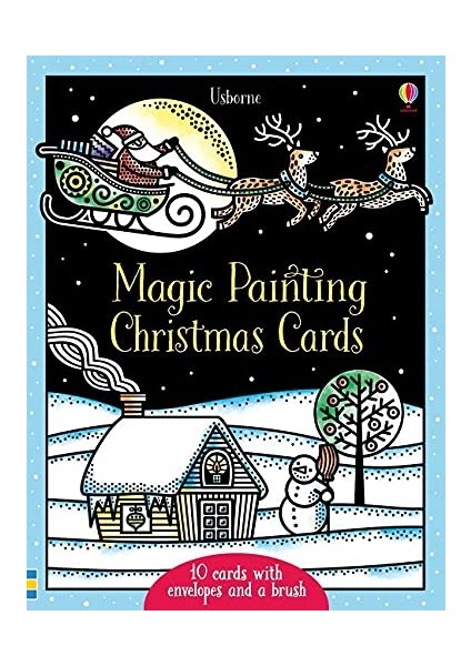 Magic Painting Christmas Cards