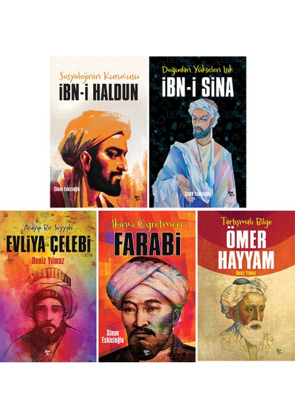 Müslüman Bilim Insanları Seti - 5 Kitap