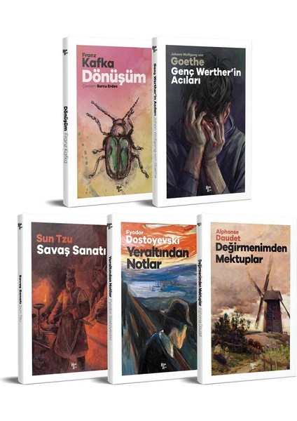 Çok Sevilen Dünya Romanları Serisi - 5 Kitap