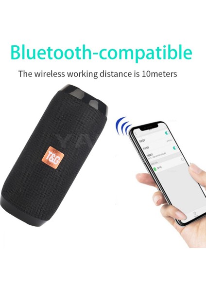Taşınabilir Hoparlör Kablosuz Bluetooth Uyumlu Subwoofer Dış Mekan Suya Dayanıklı Hoparlör Stereo Surround Desteğı Fm Radiotf (Yurt Dışından) fiyatları