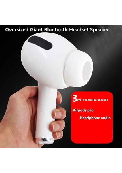 Dev Kulaklık Modu Hoparlör Kablosuz Bluetooth Kulaklık Taşınabilir 5W Hoparlör Stereo Müzik Hoparlörü Fm Radyo Oynatma Soundbar (Yurt Dışından) fiyatları