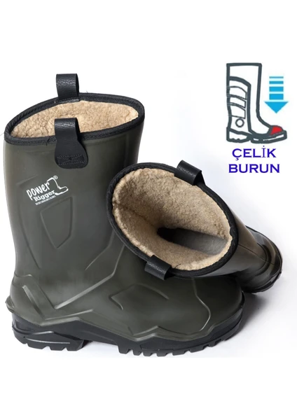 Polly Boot Pollyboot Power Rigger Çizme Çelik Burunlu 43 Numara