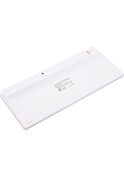 BK-3001 Bluetooth Kablosuz 78 Tuşları Windows / iPad / iPhone Için Ultrathin Klavye (Gümüş) (Yurt Dışından)