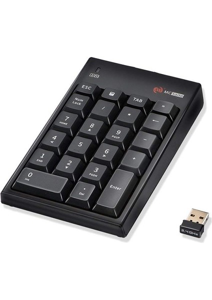 Mc Saıte MC-61AG 22 Tuşlar Kablosuz 2.4g Sayısal Klavye