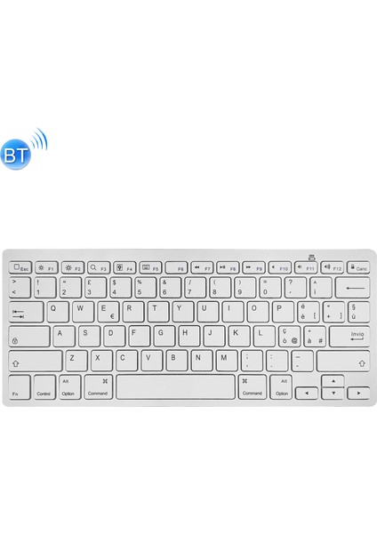 X5 Bluetooth 3.0 Kablosuz 78 Tuşlar Yabancı Dil Küçük Dil Klavye (Italyanca) (Yurt Dışından) fırsatları