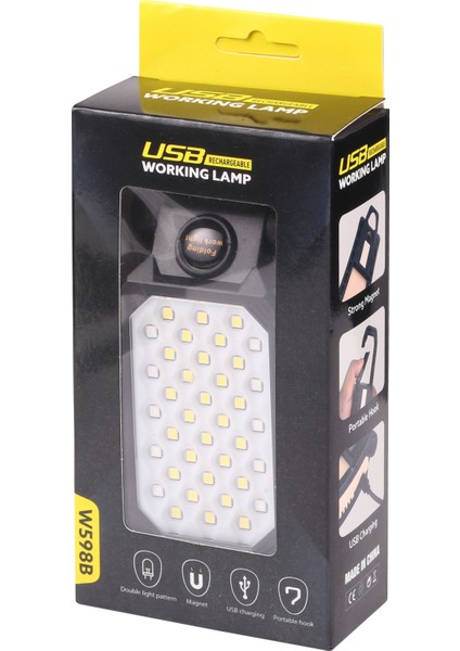 W598B 4 Modlar LED Çalışma Lambası Acil Işık (Yurt Dışından)