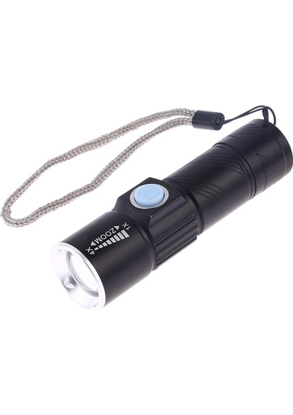 Ultra Parlak Şarj Edilebilir LED Torch Fener (Yurt Dışından)
