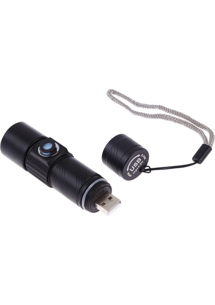 Ultra Parlak Şarj Edilebilir LED Torch Fener (Yurt Dışından)