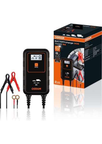 Batterycharge 908 Akü Şarj Cihazı OEBCS908