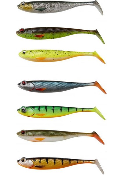 Effzet Shadster Slim 8.5cm 5.2gr Silikon Yem