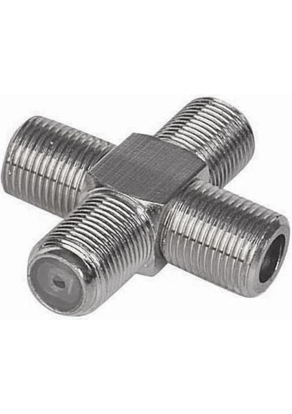 F Konnektör Dörtlü Dağıtıcı (1 Adet)