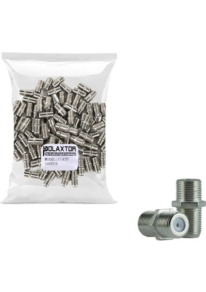 F Ara Konnektör (100 Adet) Polaxtor PLX-11435