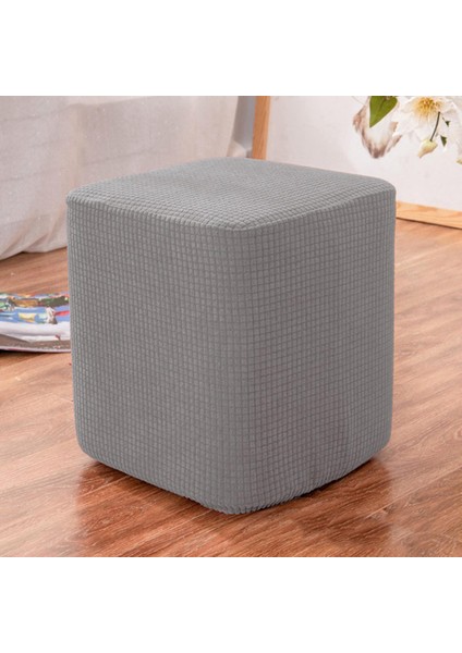 F Fityle Kare Osmanlı Oturma Odası Gri Için Dekoratif Tabure Örtüsü (Yurt Dışından) indirimleri