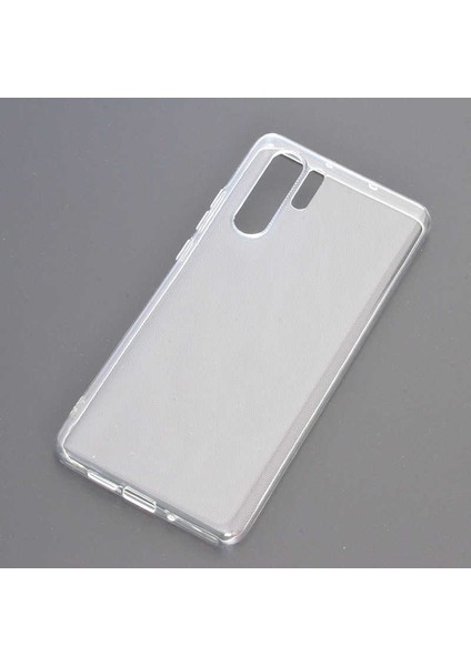 Huawei P30 Pro Kılıf Şeffaf Silikon Hibrit Case Şeffaf