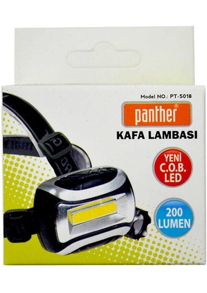 PT-5018 Pilli Kafa Lambası