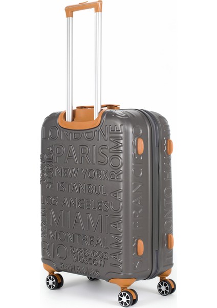 5167 Orta Boy Valiz 360 Derece Dönen Tekerlekler 3,4 Kg modelleri