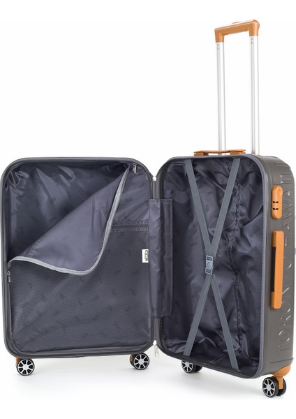 5167 Orta Boy Valiz 360 Derece Dönen Tekerlekler 3,4 Kg fırsatları