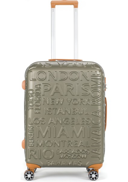 5167 Orta Boy Valiz 360 Derece Dönen Tekerlekler 3,4 Kg