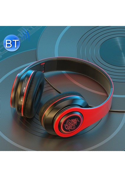 B39 Kablosuz Bluetooth Kulaklık Subwoofer Kırmızı Siyah (Yurt Dışından) fiyatları