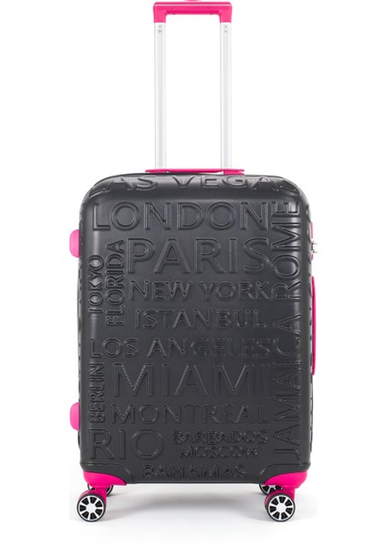 5167 Orta Boy Valiz 43x65x25 cm Kauçuk-Silikon Tekerlekler ile 3,4 Kg fiyatları