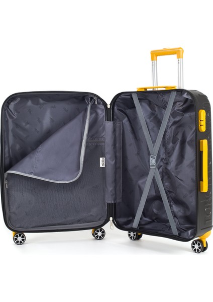 5167 Ekstra Dayanıklı Orta Boy Valiz Teleskopik Sap ve 360 Derece Döner Tekerlekler fırsatları