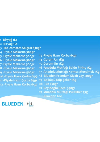Ramazan Paketi Kumanya Ezrak Gıda Yardım Kolisi 22 Parça 79 nolu Paket fiyatları