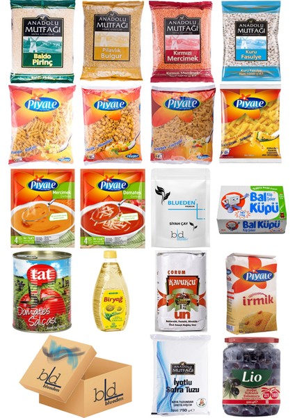 Ramazan Kumanya Gıda Paketi 18 Parça 97 Nolu Paket