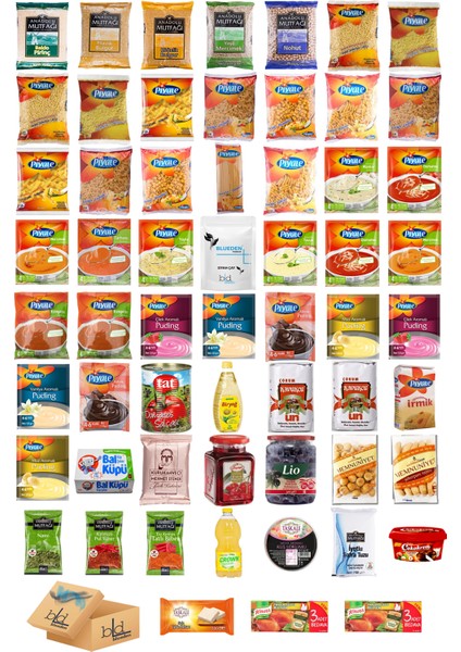 Kumanya Ramazan Gıda Paketi 59 Parça 118 Nolu Paket
