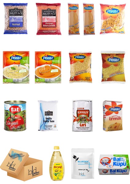 Ramazan Kumanya Gıda Paketi 16 Parça 95 Nolu Paket