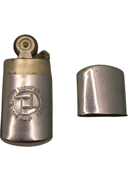Lighter Factory Sabun Çakmak Fransız Siper Çakmağı Mekanik Çakmak | 1950-1960 Dönemi | 3 Parçalı Koleksiyonluk Antika