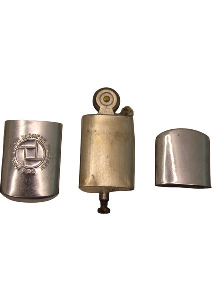 Lighter Factory Sabun Çakmak Fransız Siper Çakmağı Mekanik Çakmak | 1950-1960 Dönemi | 3 Parçalı Koleksiyonluk Antika