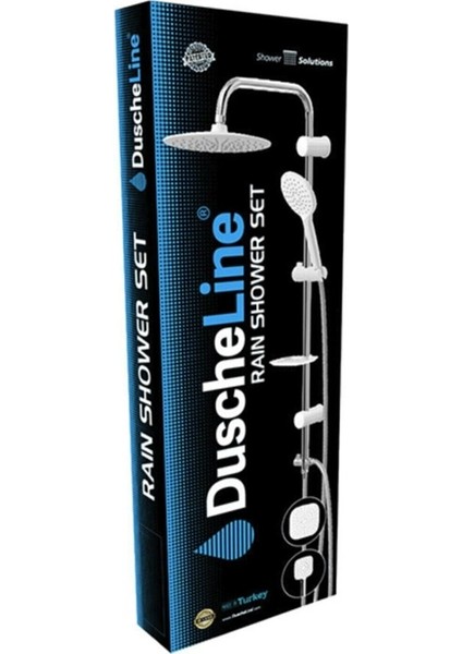 Duscheline Dushlux Siyah - DM-3245 Tepe Duş Seti