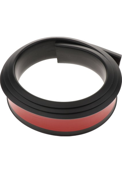 1.5 M Siyah Araba Çamurluk Flare Tekerlek Kaş Koruyucu Kemer Trim Şeridi 4.5 cm (Yurt Dışından)