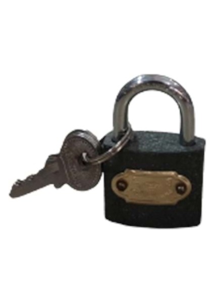 32 mm Gri Kısa Asma Kilit