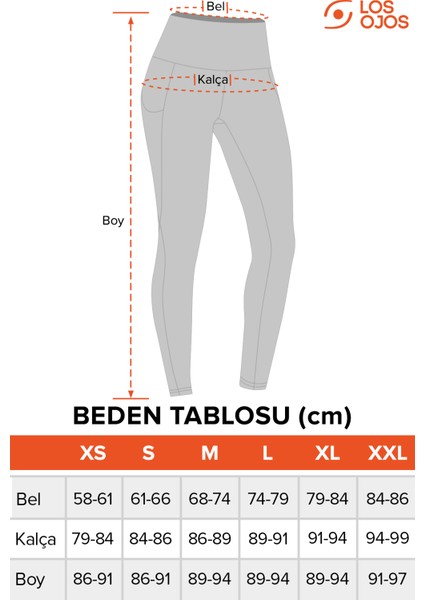 Kadın Lacivert Yüksek Bel Çift Cepli Toparlayıcı Spor Tayt