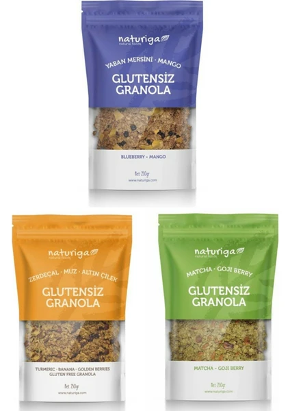 Glutensiz Granola 250 gr 3'lü