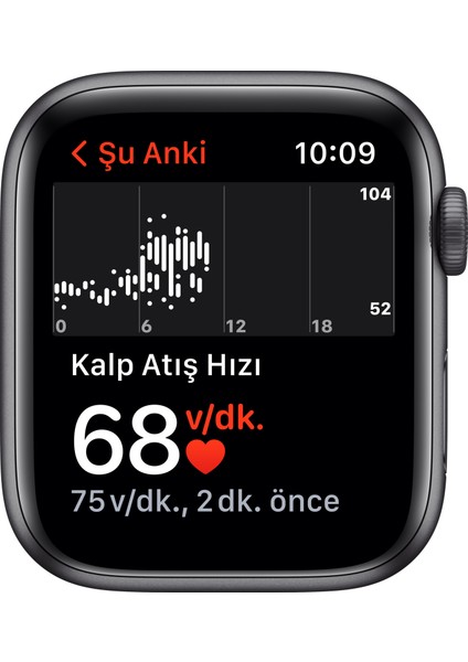 Watch SE GPS, 44MM Uzay Grisi Alüminyum Kasa ve Gece Yarısı Spor Kordon MKQ63TU/A fırsatları