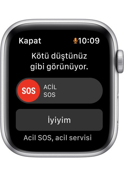 Watch Se Gps, 44MM Gümüş Rengi Alüminyum Kasa ve Mavi Spor Kordon M/L MKQ43TU/A indirimleri