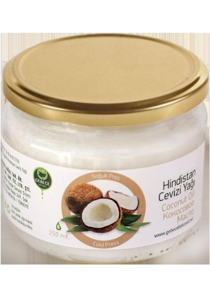 Hindistan Cevizi Yağı 250 ml