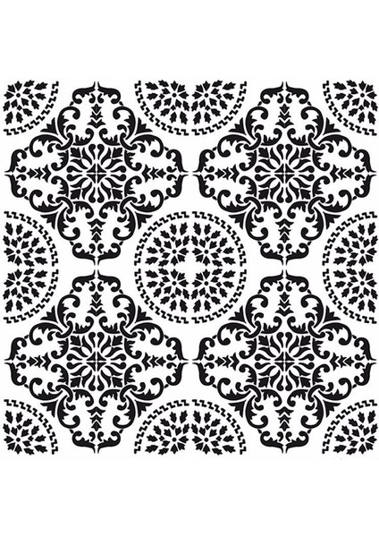 Hdm-84 Home Decor Mini Stencil 25 x 25 cm