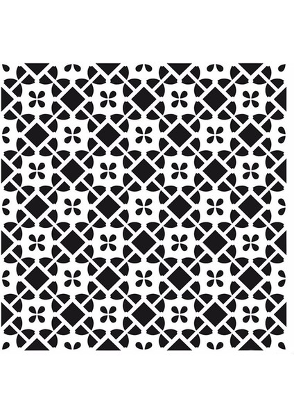 Hdm-86 Home Decor Mini Stencil 25 x 25 cm