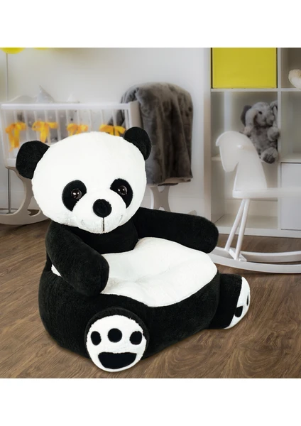 Özgüner Oyuncak Panda Peluş Bebek Çocuk Koltuğu