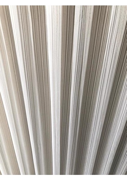 Yüksek Gramajlı Zincir Çizgili Tül Perde 1/2 Seyrek Pile Ekstaforlu Dikim